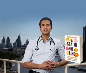 Portret van Dr. Aseem Malhotra